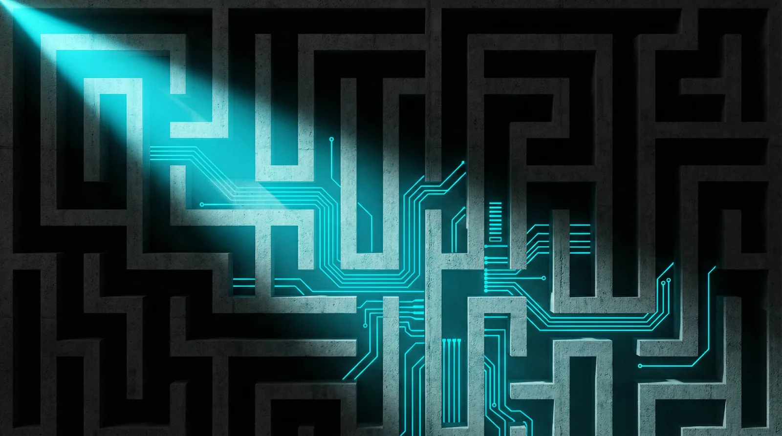 Find the path through the maze | PARALLAX
