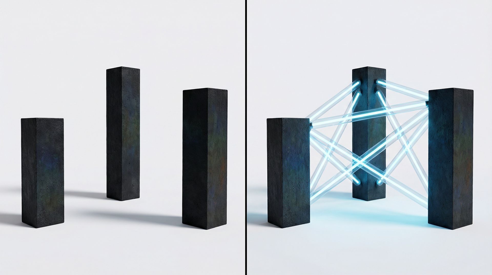 Before and after coordination redesign